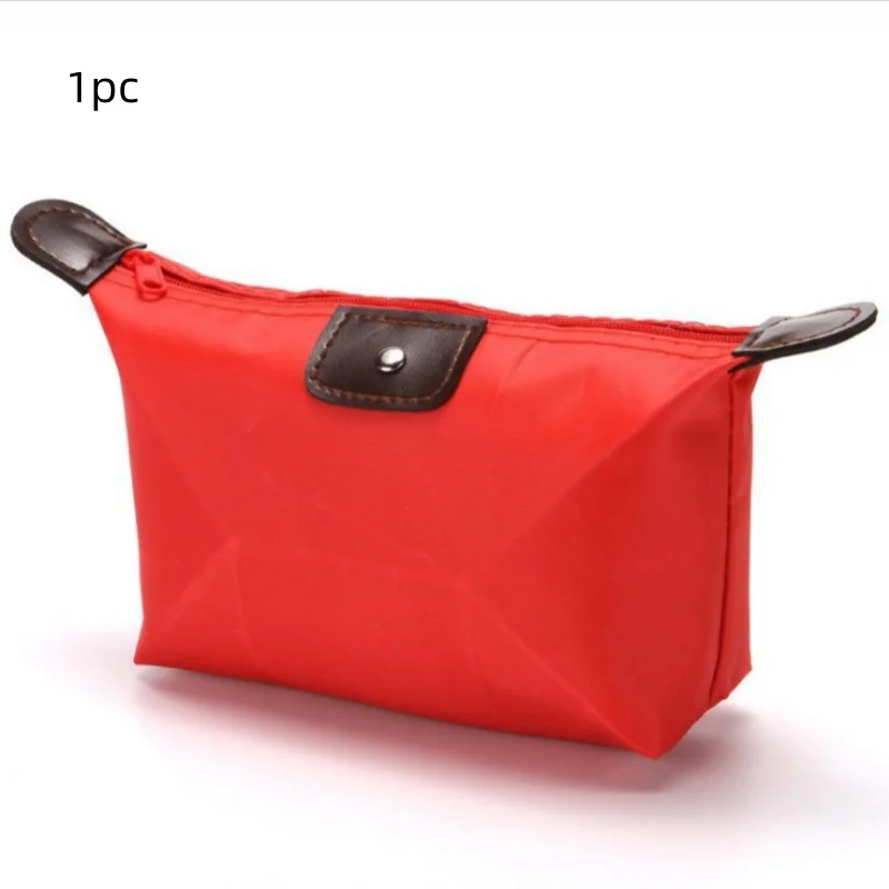 Women's Dumpling Bun Candy Colored Dumpling Bun Cosmetics Storage Makeup Bun Portable Handheld Women's Bun