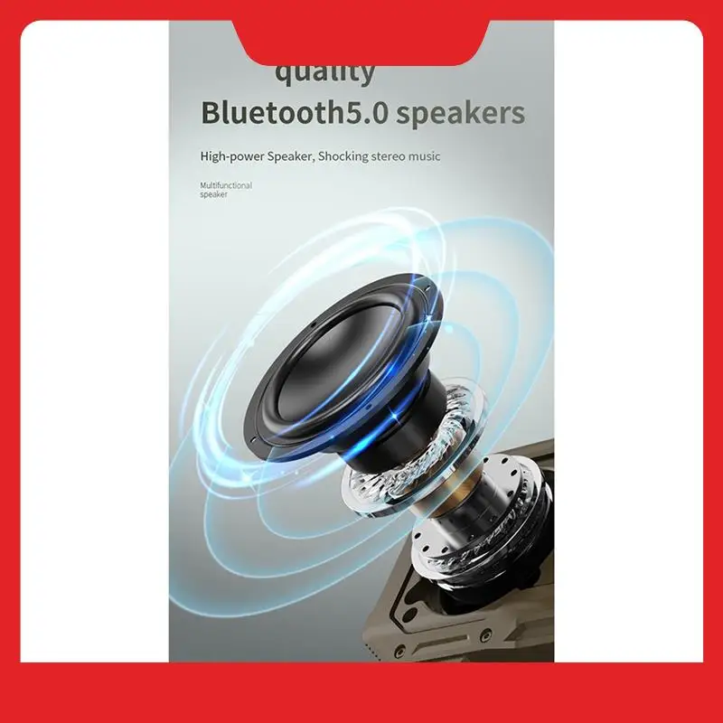 Emergency Weather Radios Hand Crank Solar Bluetooth Speaker Portable AM FM Radio 5000Mah Battery Powered Waterproof Easy Install