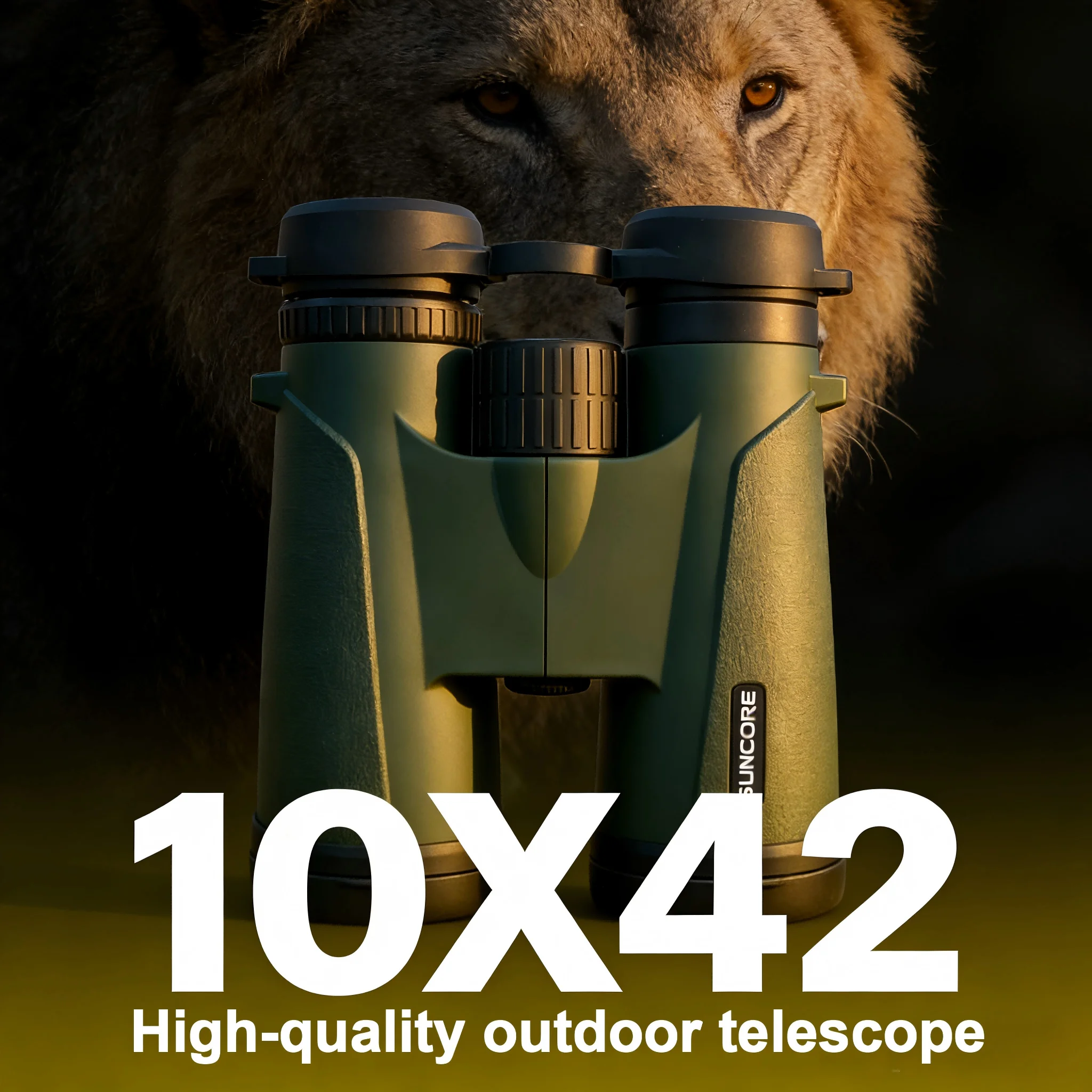 

Бинокль SUNCORE для взрослых: Бинокли для наблюдения подходят для легкого альпинизма и многоцелевого использования.