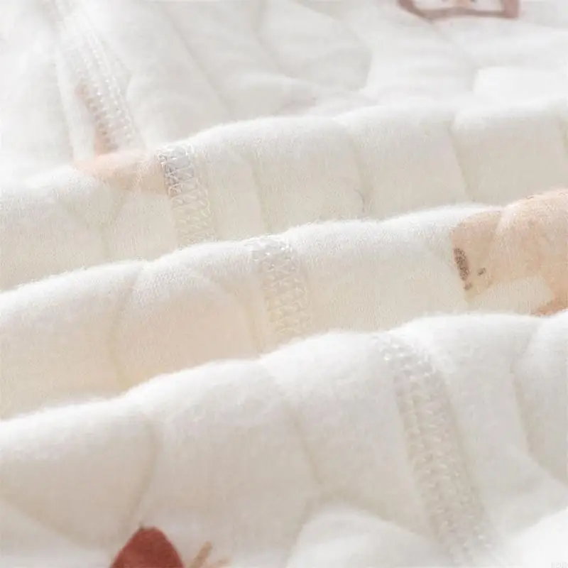 B2QD Neugeborene Baumwoll-Jumpsuit 0-1m Kinderkleidung atmungsaktivem Bodysuit warmer Tummeln