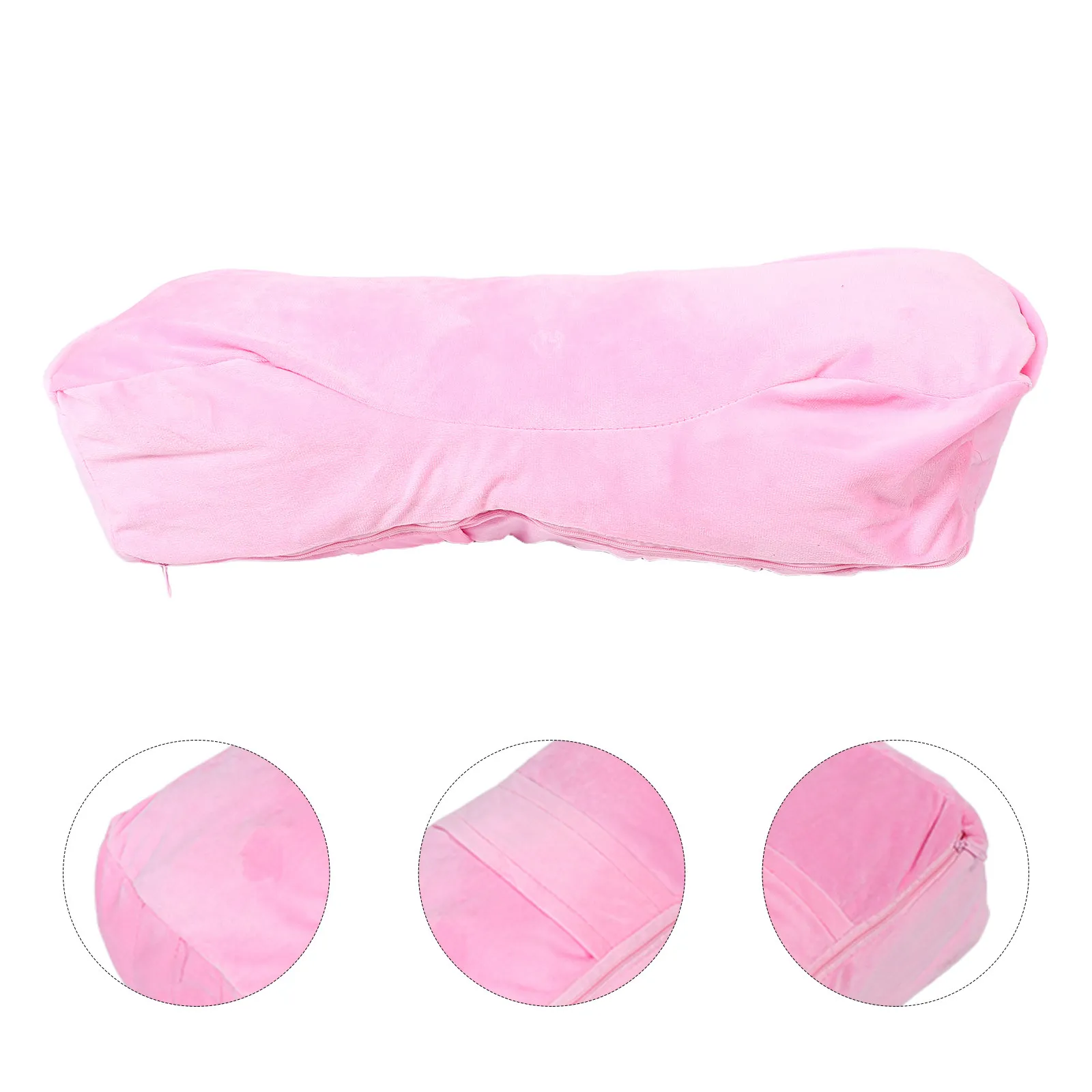 Lash Extension Pillow Cover U-Shaped Ergonomic Design Neck Support Pillow Protector for Salon Spa Face Rest Facial Care Beauty