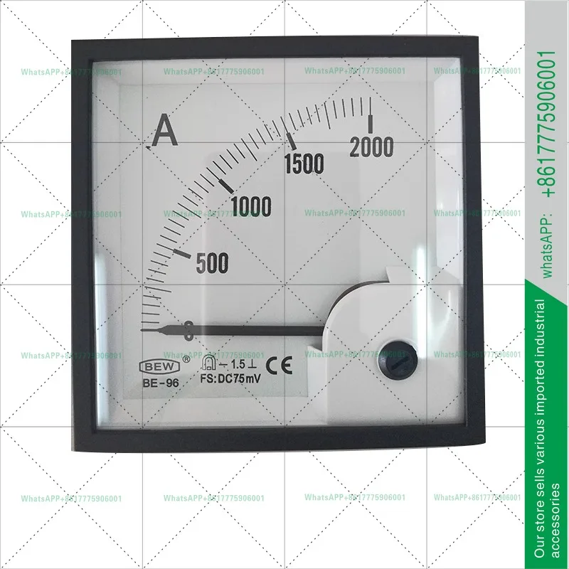 Frequency Meter HZ, Power Meter KW, Power Factor Meter COS, BE-72/BE-80; BE-96