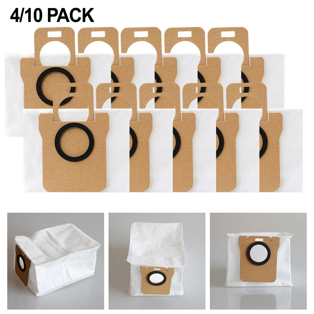 

4/10pcs Vacuum Cleaner Bag For JONR For T5 Pro Robot Vacuum Cleaner Self-emptying Bags Home Cleaning Accessories