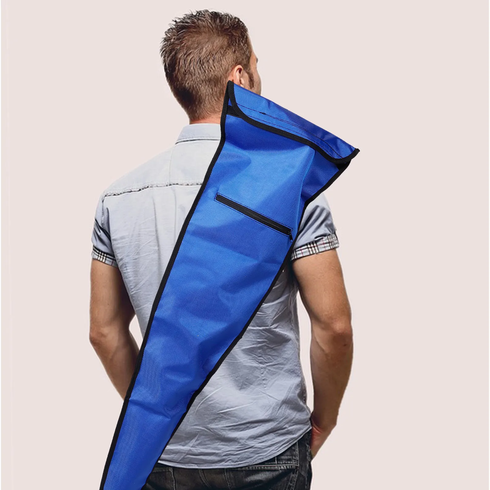 Dual Fencing Gear Bag Premium Oxford Cloth Storage Pouch with New Lining Individual Blade Compartments for Athletes