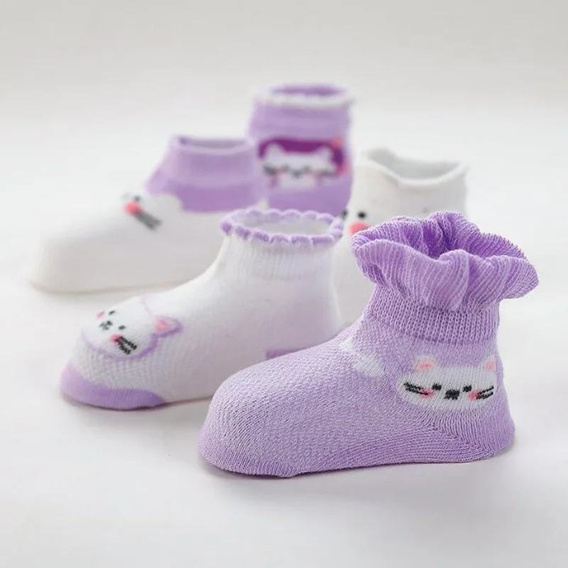 5Pair New Summer Thin Women's Baby Socks