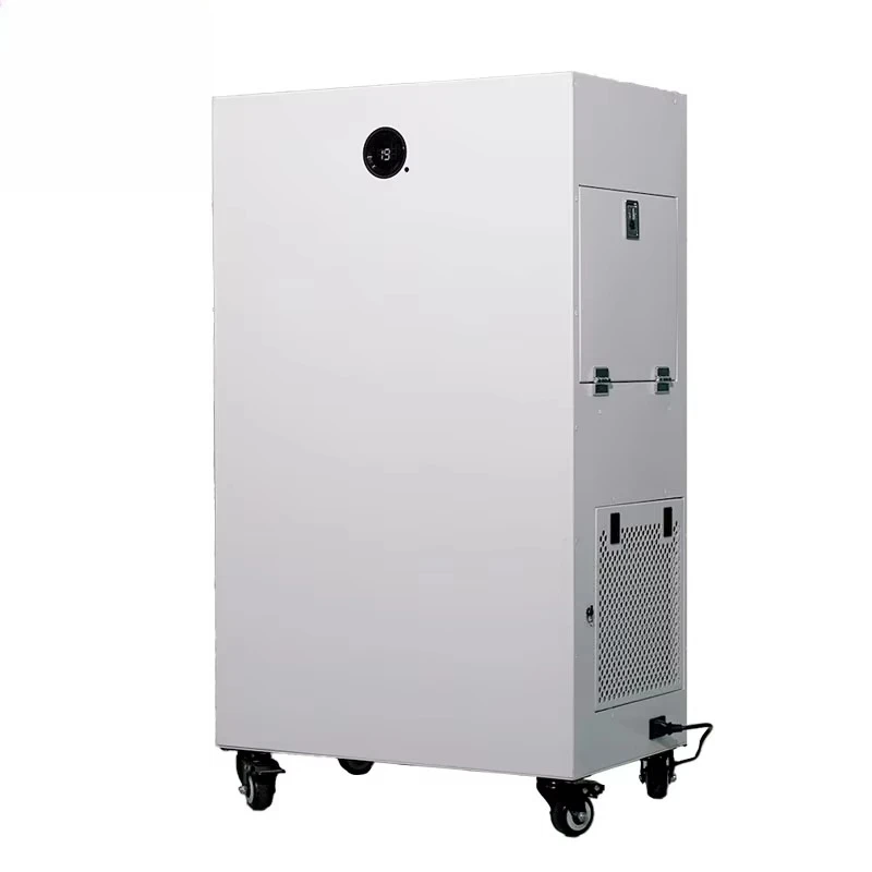 Large Medical Grade Air Cleaner with Universal Wheel