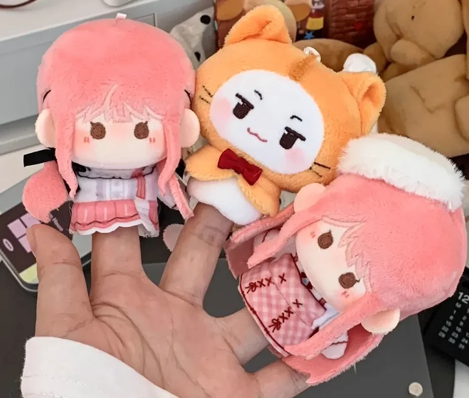 In Magazzino 8 centimetri Infinity Nikki Stampato Dito Bambola Carino Fan Originale Allostante Bambola Periferiche di Gioco di Cotone Ventole della Bambola Regalo Giocattoli