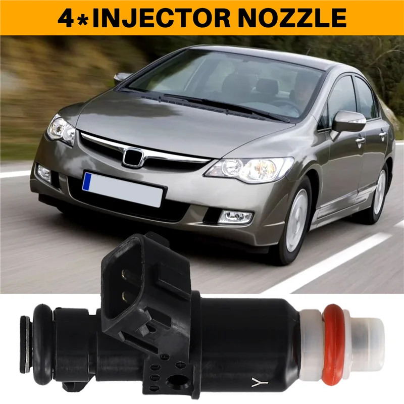 

A73X-4PCS 16450-RGA-003 New Fuel Injector Nozzle For HONDA HYBRID CIVIC 1.3L 1.5L INSIGHT 1.3L