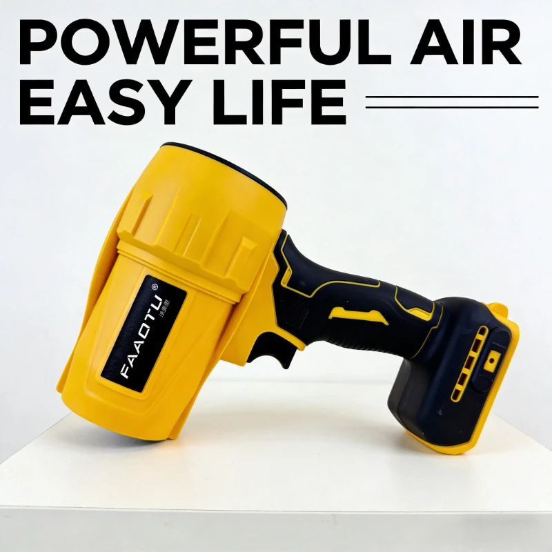 

Высокоскоростная беспроводная воздуходувка FAAOTU, легкая, для детейлинга и уборки автомобиля, совместима с аккумулятором DW (без аккумулятора)
