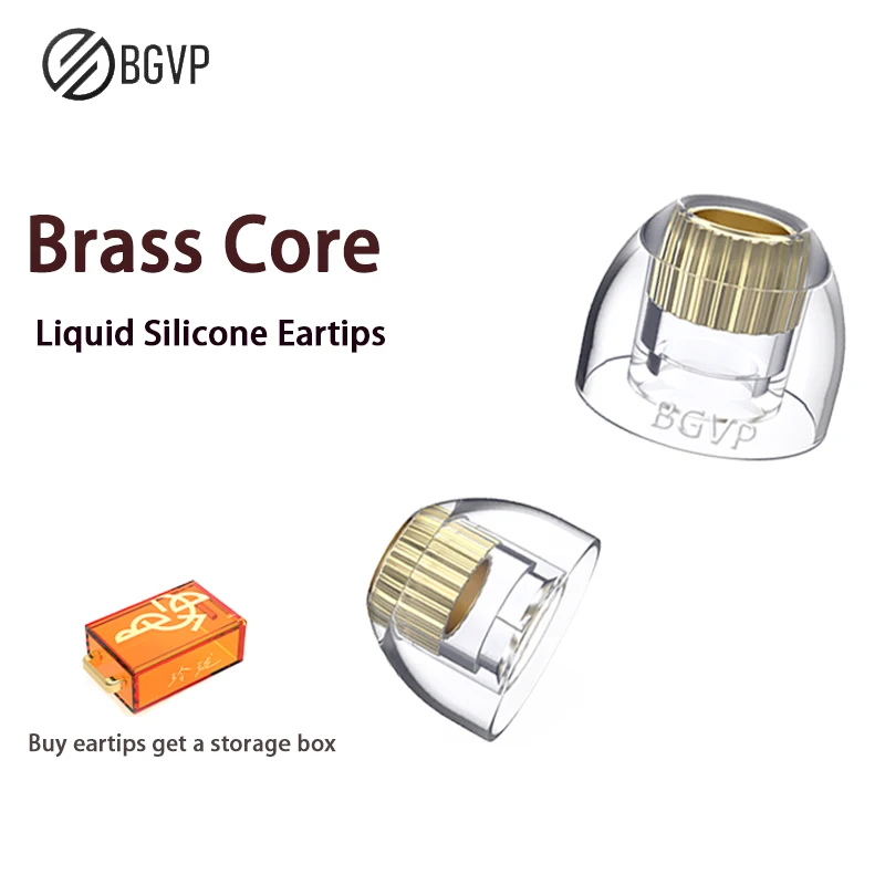 BGVP High Quality Silicone Earphone Case OFC Liquid Silicone Eartips Headphones Accessories Earphone Replace Eartip