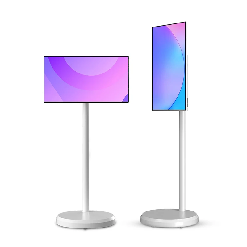 

Factory Supply Icd Touch Screen 21.5 Inch Mobile Television Ips Screen Portable Tv Interactive Mobile Smart Tv for Tiktok