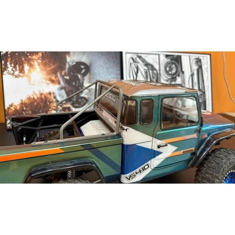 Titanium TC4 Roll Cage & Tube Bed for Vanquish Products VP VS4-10 Pro/Ultra/Phoenix 1/10 RC Crawler Metal Upgrade Part
