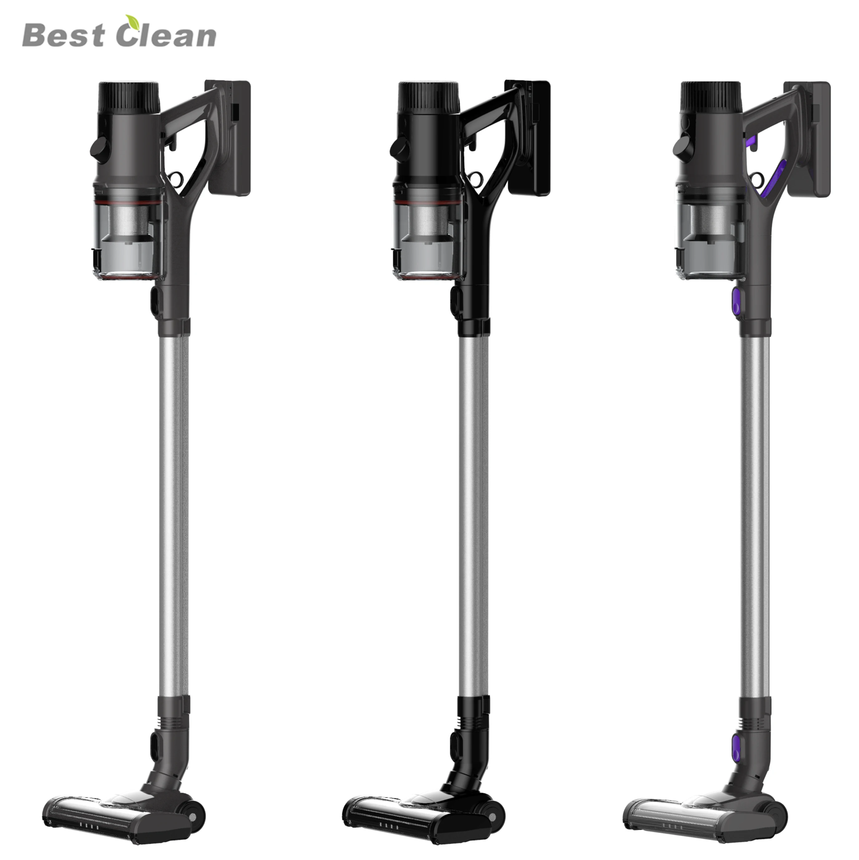 최고의 클린 24KPA 무선 다기능 4 in 1 진공 청소기 핸드헬드 무선 휴대용 사이클론 충전식 진공 청소기