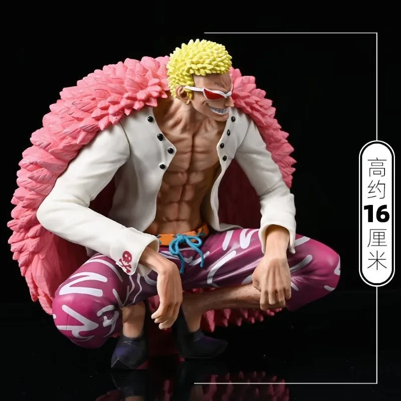 

GK One Piece Doflamingo Don Quixote Shichibukai Two-Headed Crouching Figure Birthday Gift