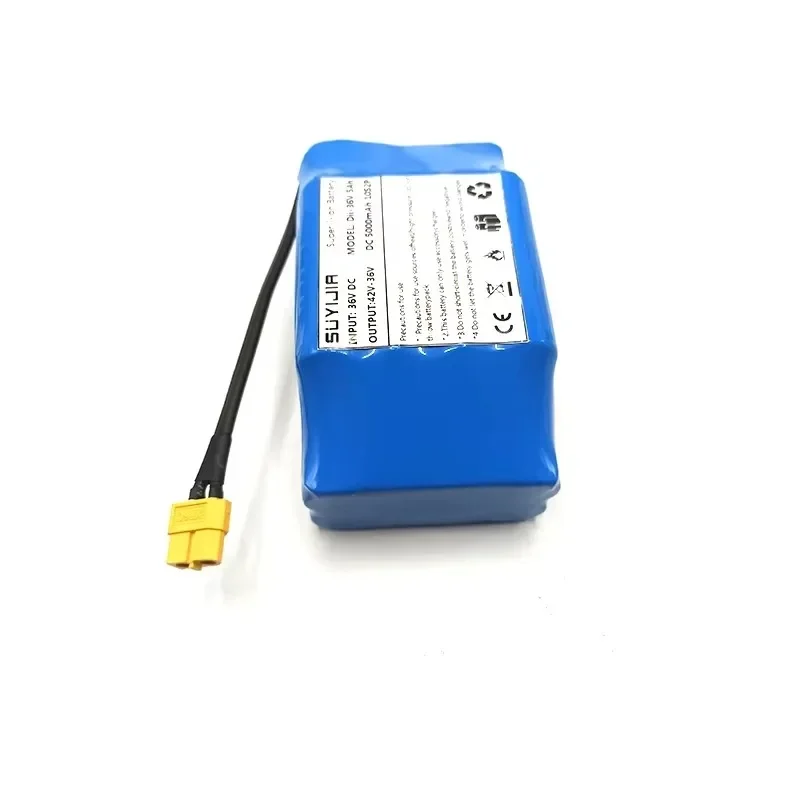 10S2POriginal 36V 5000mAh Rechargeable Li-ion Battery for Electric Self-balancing Scooter HoverBoard and Unicycle Электросамокат