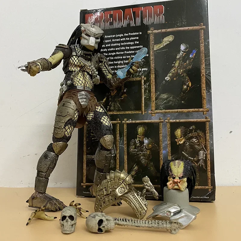 

Jungle Hunter Predator NECA Alien Action Figure Model Toy Collection Doll Bookshelf Brinquedos