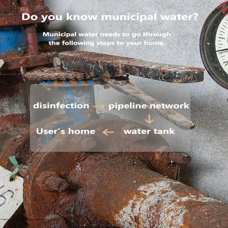 Pre Filter Purifier Whole House Spin Down Sediment Water Filter Central Prefilter System Backwash Stainless Steel Mesh