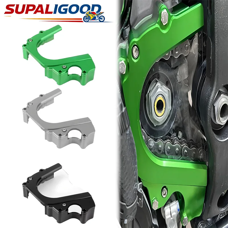 

Motorcycle Front Sprocket Chain Guard Cover Guard Decorative Cover Left Engine Protection Cover For ZX-6R ZX 6R 2019-2025