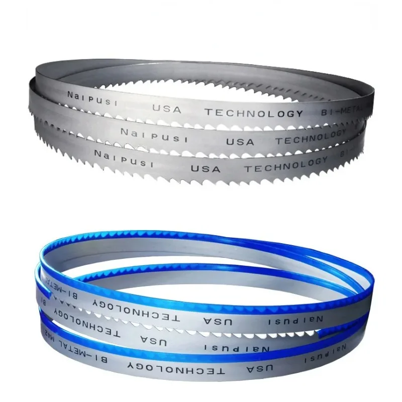 4115 3505mm M42 HSS Bimetal Bandsaw Blade for Metal Cutting Machine Stainless Steel Copper Steel Bi-metal Band Saw Blade
