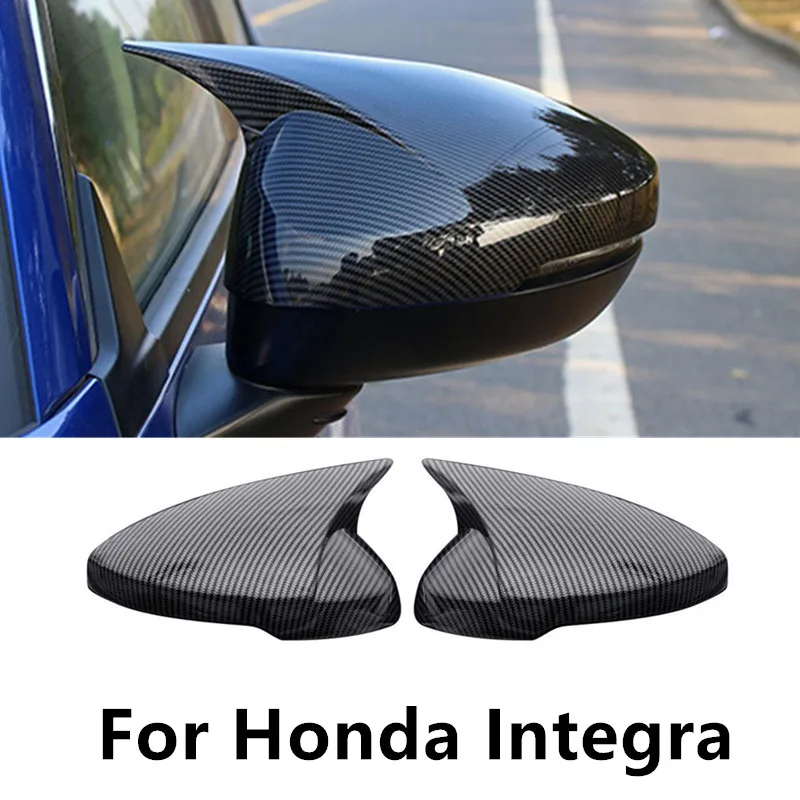 

Car Mirror Decorative Cover Case Trim Shell Housing carbon fiber For Honda Integra 2022 2023 2024 Auto Accessories