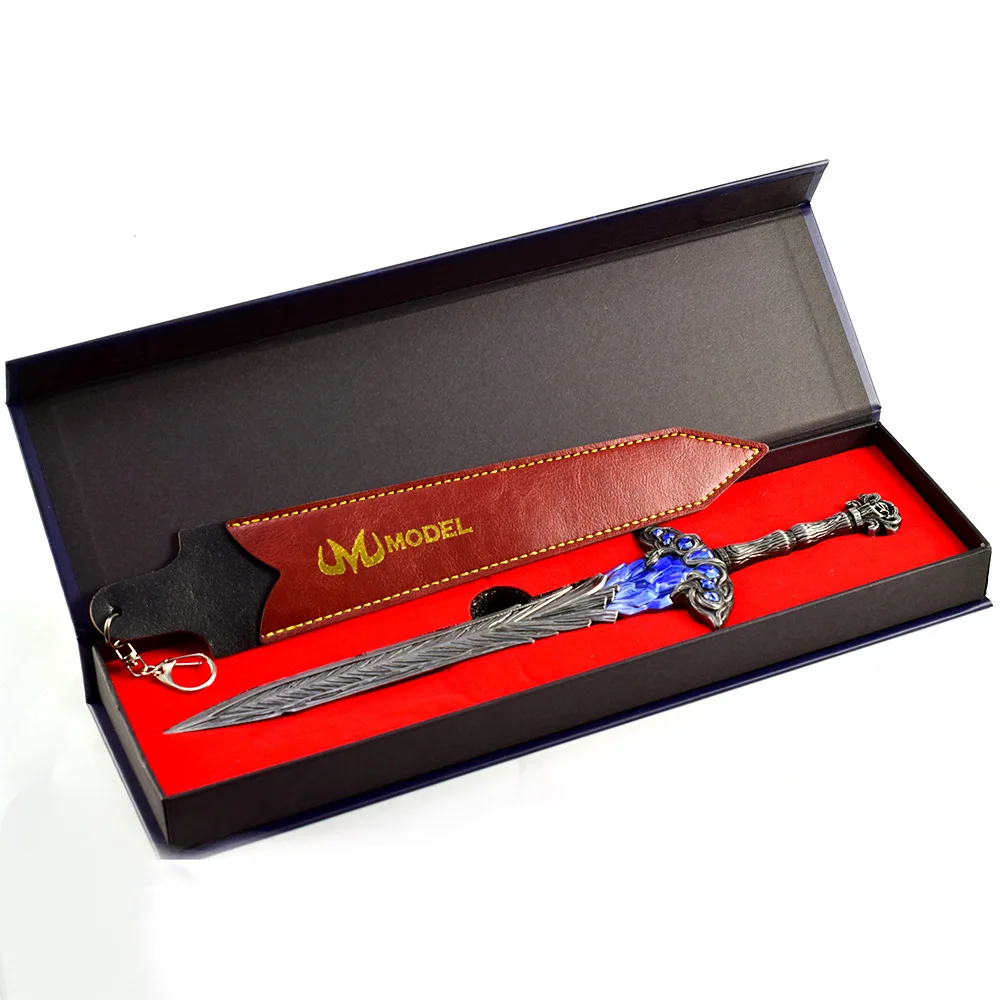 30 CM Eldenn 일본 애니메이션 주변기기 Lazuli Glintstone Sword 금속 모델 선물 상자 Collectible Desk Ornament 크리 에이 티브 선물 장난감