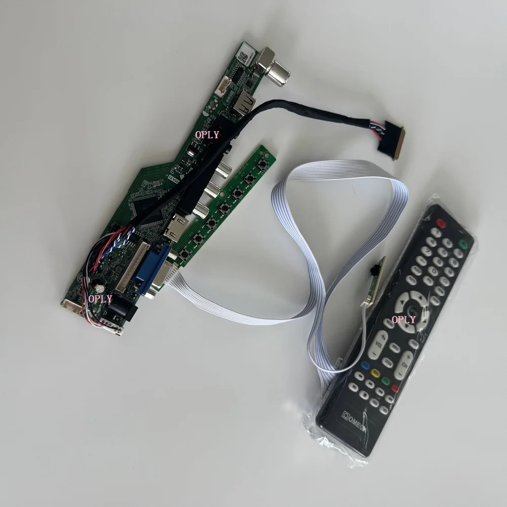 TV HDMI-compatible Controller board kit for B140XW02 B140XW03 B140XW03 V0 1366x768 14