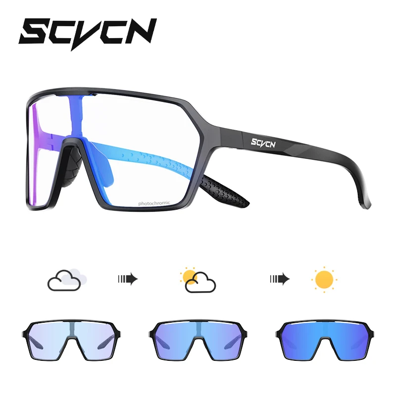 SCVCN photochrome Sportsonnenbrille 4