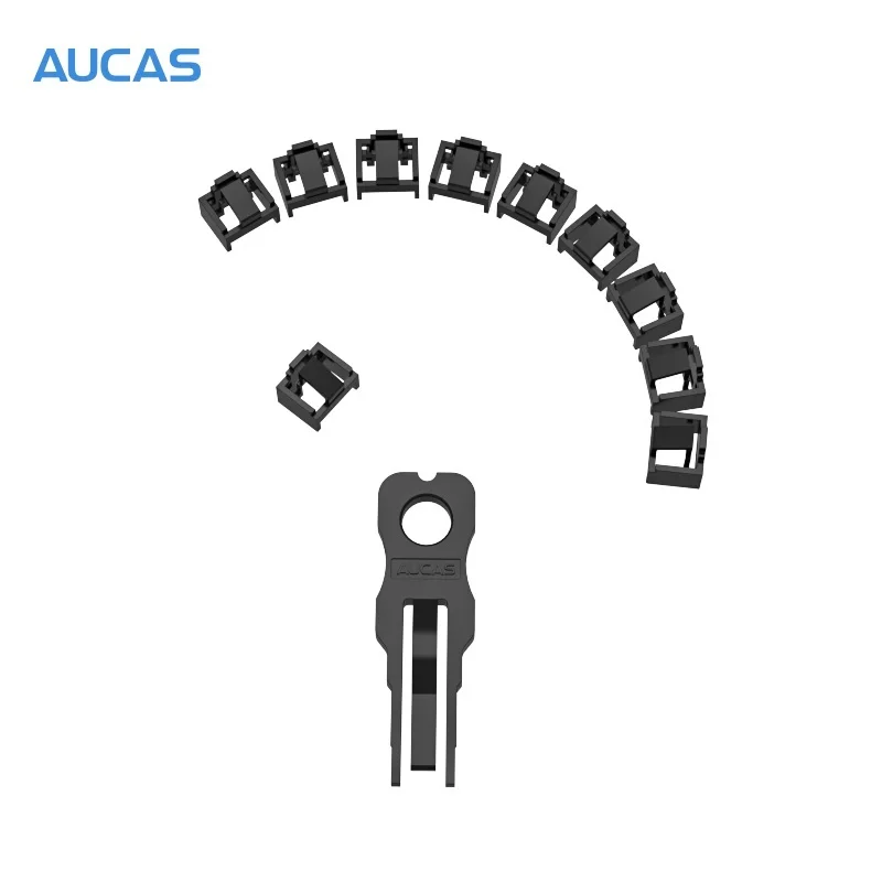 AUCAS RJ45 Interface Safety Lock Crimper Lan Tester Cable Tracker Mikrotik Crimping Tools Network Equipment Plier Free Shipping