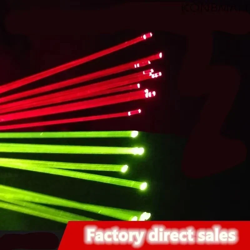 Replace Needle Composite Bow Archery Accessories with Red and Green Slingshot Hunting Fiber Optic 50cm 0.5-1.5mm Fiber Optic Cab