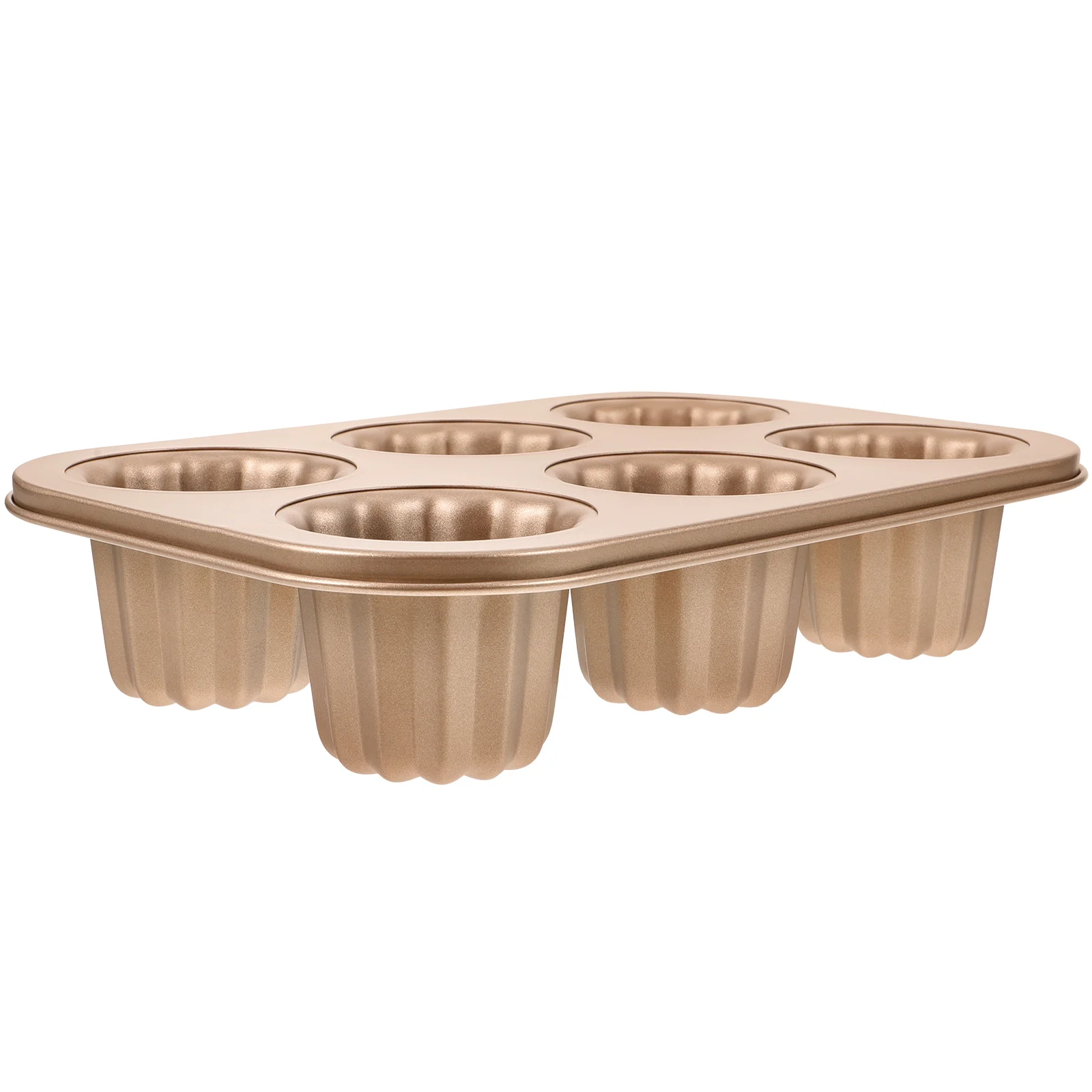 

Cake Mold Muffins Baking Pan Carbon Steel Non Stick Oven Refrigerator Dishwasher Flexible Easy Demolding Chocolate Pans