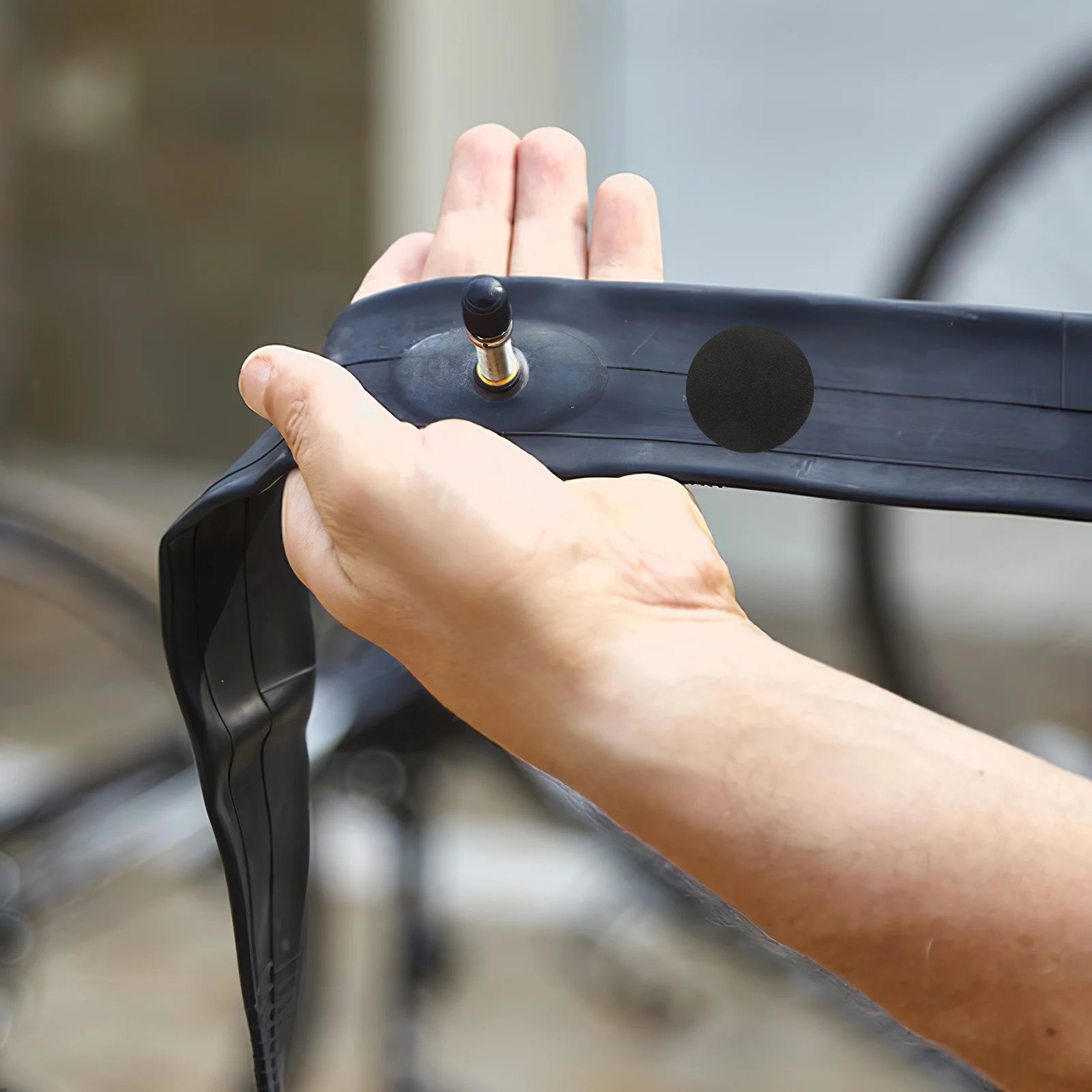 

20Pcs Bike Tire Repair Patch Bulk Self Adhesive Bicycle Patch Kit No Glue Road Mountain Bike Inner Tube Repair