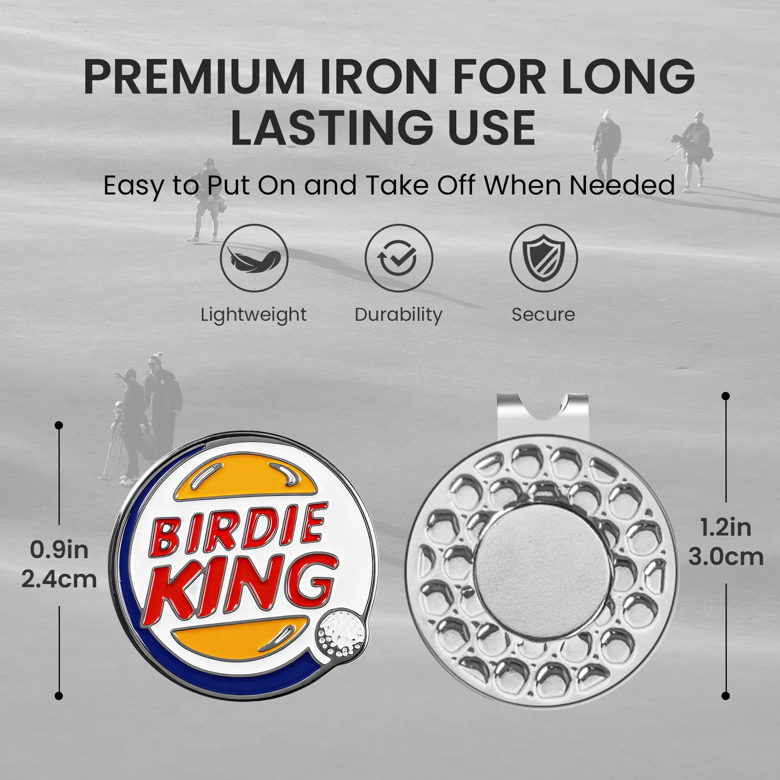 Thumbnail 2 - #9 New Golf Ball Markers Arrivals