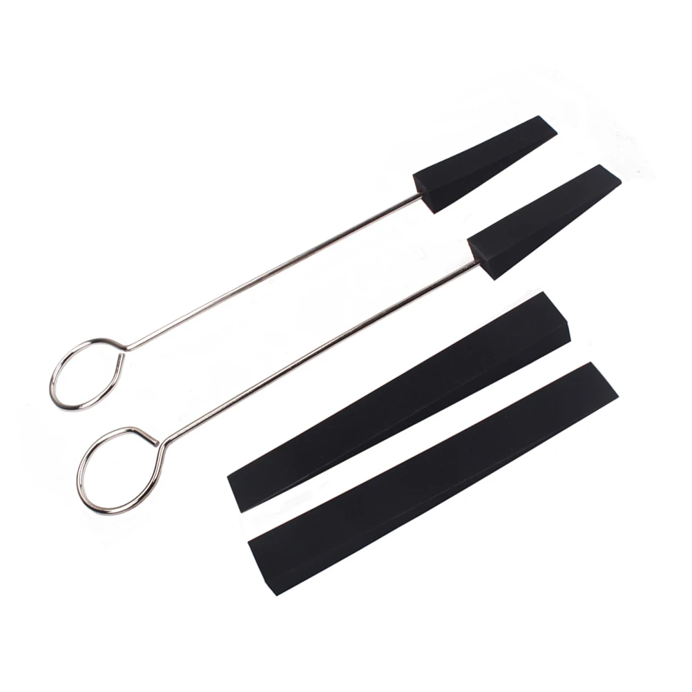 

4 Pcs Professional Piano Tuning Fork Kit Stainless Steel Mutes Musical Instruments Tuning Tool Accurate Performance