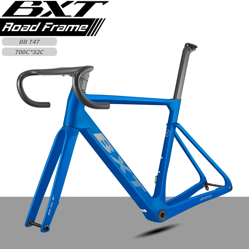 

BXT T1000 Carbon Fibre Road Bike Frame: Ultralight, , Aero-Optimized for Elite Speed, Power Transfer & Race-Ready Performance.