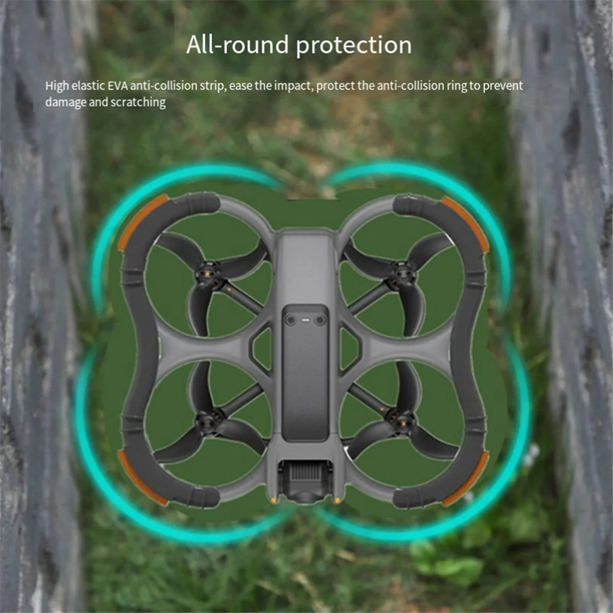 

Efficient For DJI AVATA2 Frame Anti-collision Device Drone Protective Frame