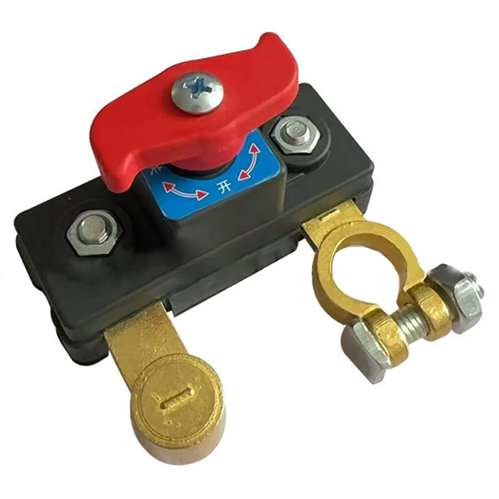 Car Battery Power Cutoff Switch 12V 24V Terminal Isolator Knob Type For Truck RV Boat Trailer Anti Theft Energy Saving Tool