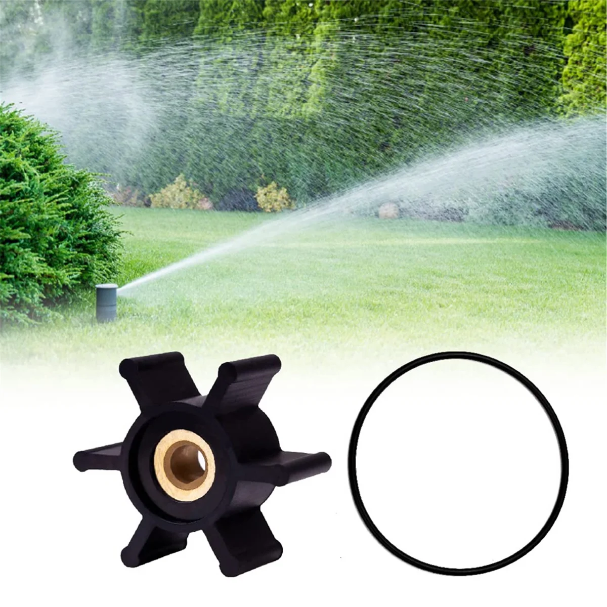 49-16-2771 Brass Core Impeller with O-Ring Kit Compatible with Transfer Pumps