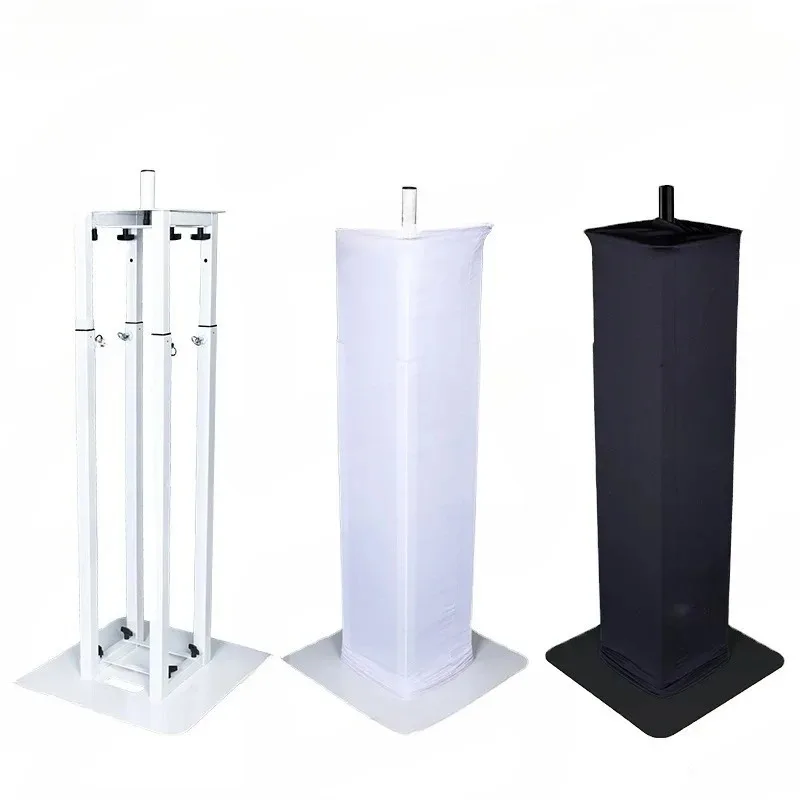 Stage DJ White and Black Scrim Lighting Truss Stand with Carry Bag for Live Show Dj Booth Truss Dj