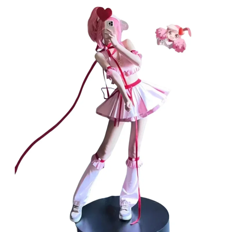 2025 ♥   Kostum Cosplay Anime Baru Shugo Chara Hinamori Amu Jimat Hati Dia Wig Seragam Tempur Wanita Kawaii Karnaval Pa ☆ ★