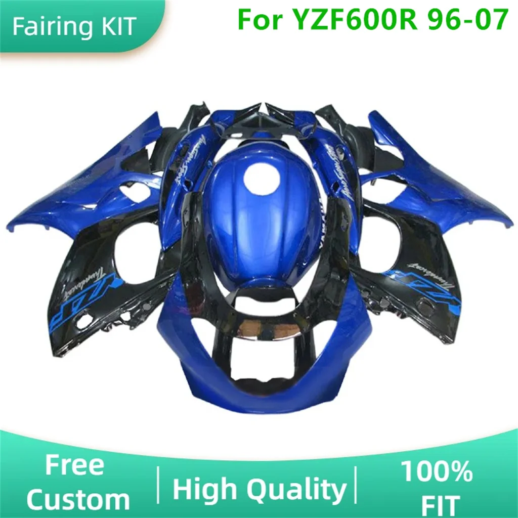 

Hot Sale Motorcycle Fairing Kit for 96-97 98 99 00 02 05 07 YZF600R YAMAHA YZF-600R 1996-2007 Bodywork Cowling Parts Free Custom