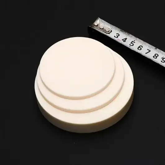 High Purity Ceramic Alumina Plates, Circular Sheets, Substrates , Insulated , Wear-resisting , diameter=100mm