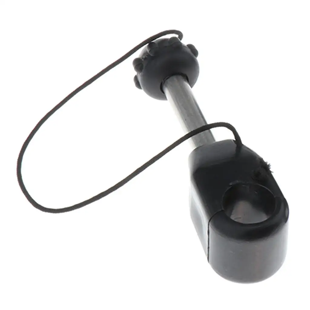 Accessorio per kayak Supporto di ricambio per pulsante per barca in acciaio inossidabile con bloccaggio a paletta per gommone per zattera da canoa