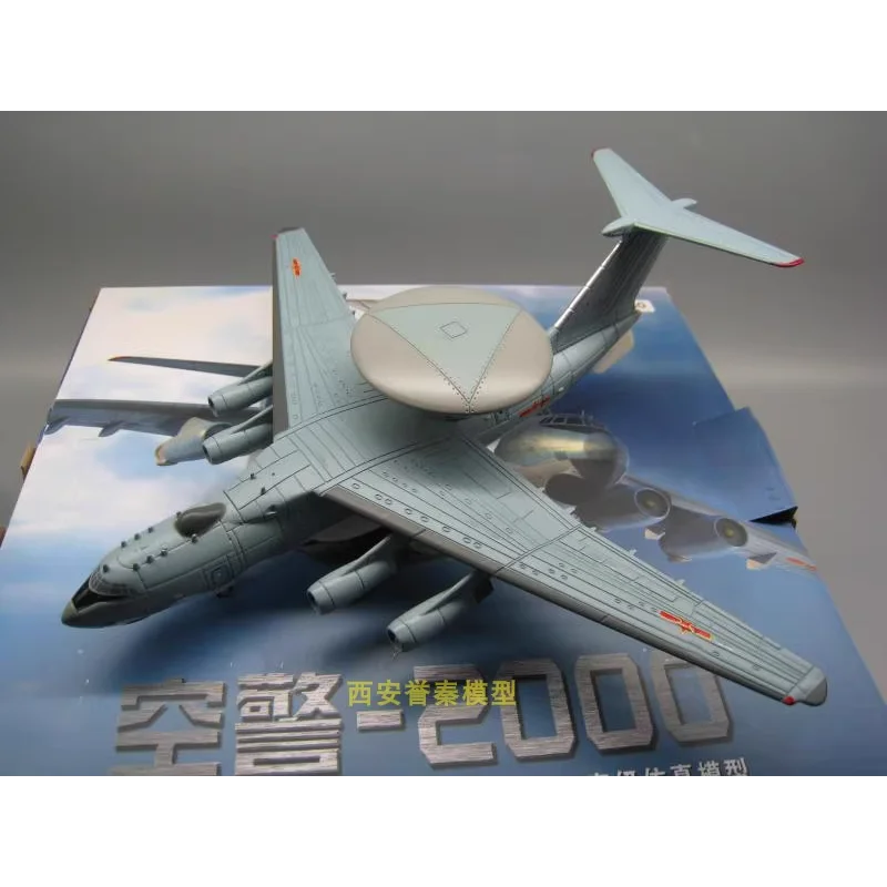 Diecast BLMUSA 1/240 Scale Air Force 2000 Early Warning Aircraft Finished Alloy Aircraft Model Collectible Toy Gift Souvenir
