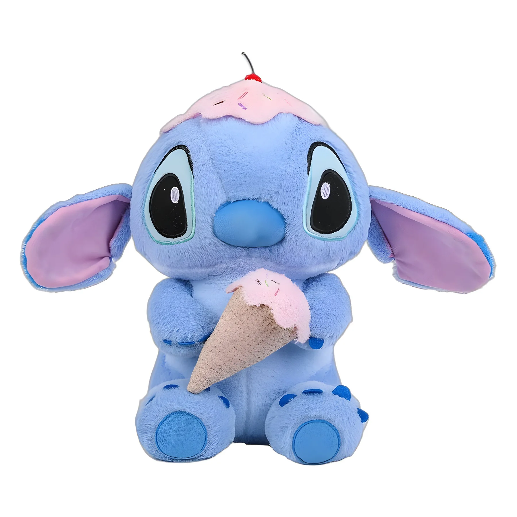 Cartoon śliczne Stitch pluszowe zabawki Disney Star Baby Anime niebieskie lody Stitch prezenty dla dzieci zabawki lalki