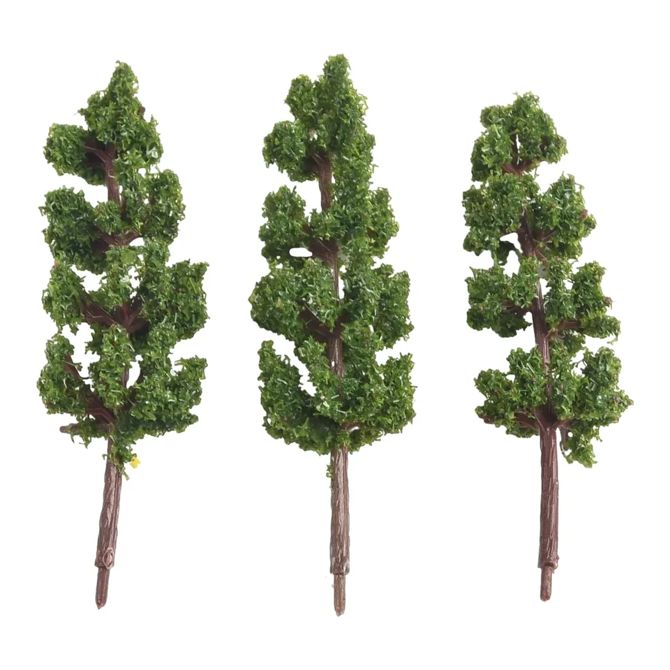 Arbres miniatures de 30 cm de hauteur - Arbre miniature - Train - Paysage de chemin de fer - Diorama - Arbre d'architecture pour bricolage de paysages