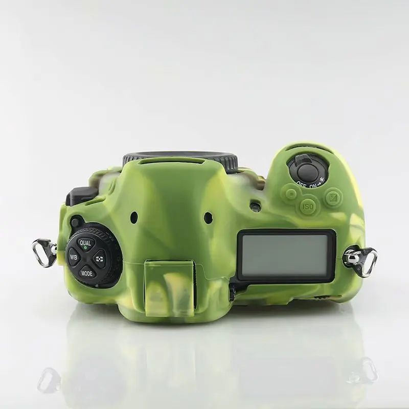 Bolsa para câmera DSLR Capa de proteção de silicone para acessórios de proteção Nikon D850 @