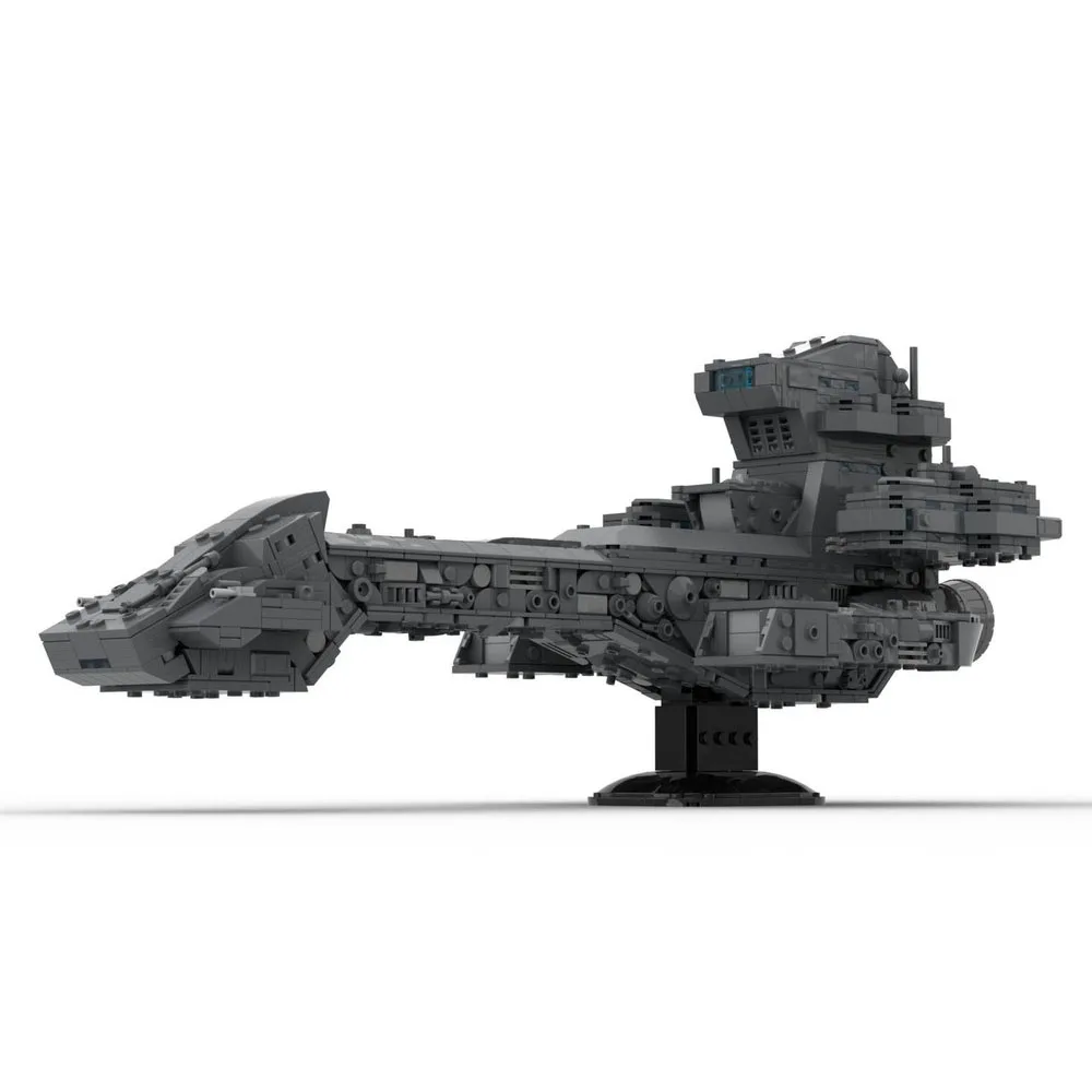 

Строительные блоки MOC Space Movie Stargate X-303, модель космического корабля Prometheus, набор кронштейнов для сборки, технологическая игрушка, детский подарок