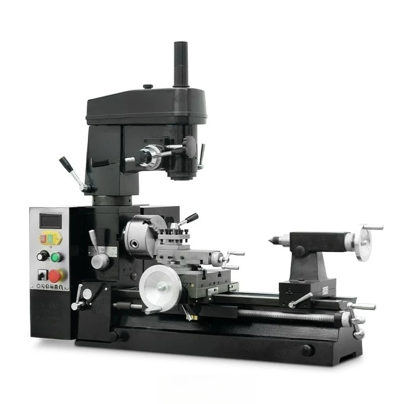 

Household lathe Small multifunctional lathe Bench drill cart Drilling and milling machine Metal milling machine Lathe