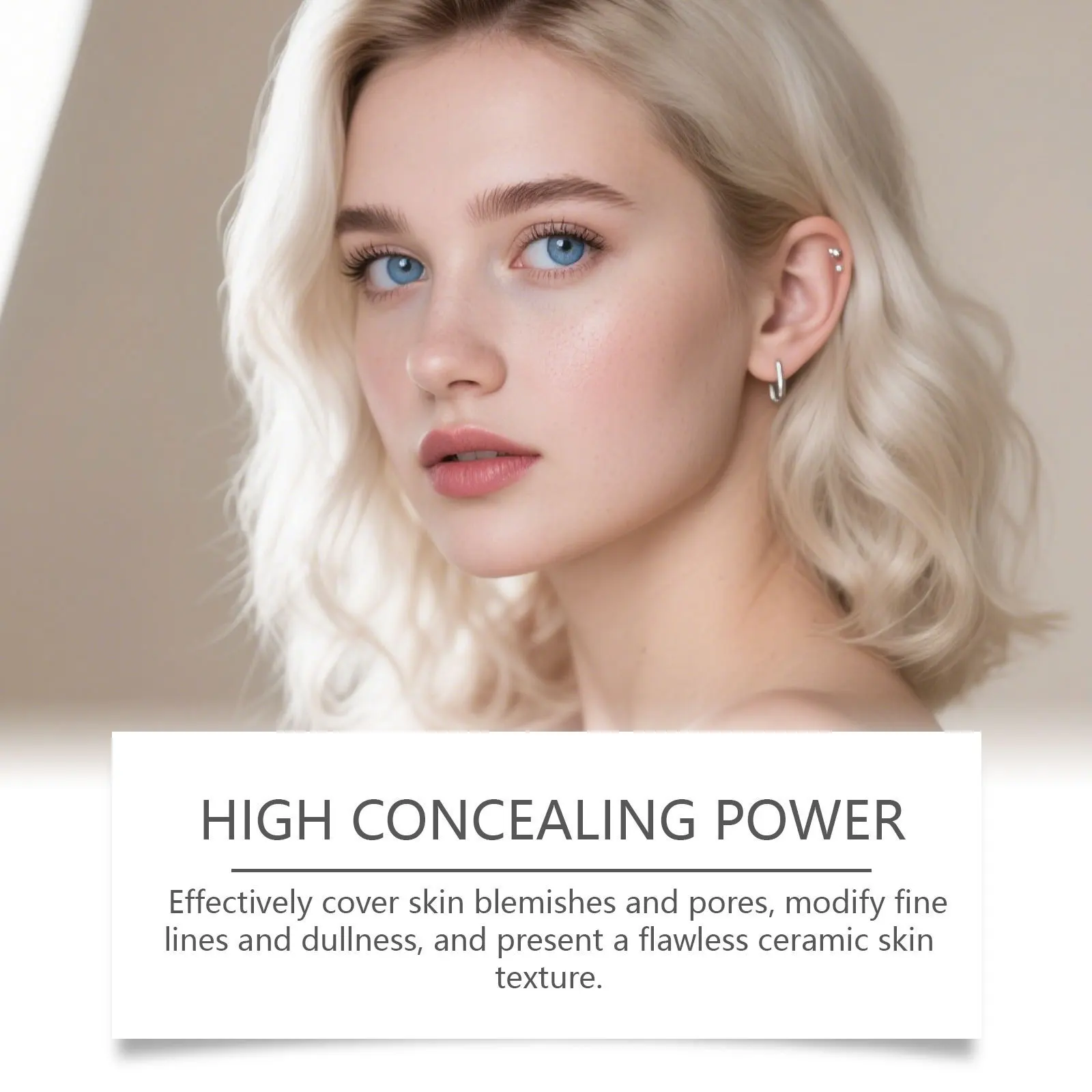 Zestaw korektorów i podkładek w sztyfcie zmieniających kolor - lekki, matowy wykończenie, naturalny, bezszwowy, przyjazny dla skóry, przenośny zestaw podkładek