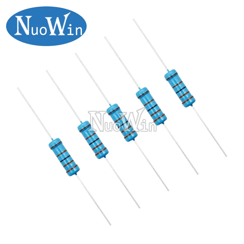 10pcs/Lot 3W Metal film resistor 1% 1R-1M 4.7R 10R 22R 33R 43R 47R 100R 1K 4.7K 10K 43K 100K 1 4.7 10 22 30 33 47 2K2 4K7 ohms